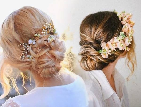 Aksesuarlı Topuz Modelleri