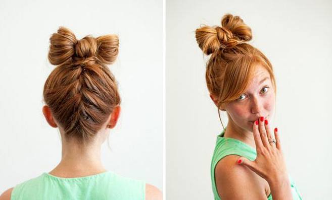 Fiyonklu Topuz Modeli