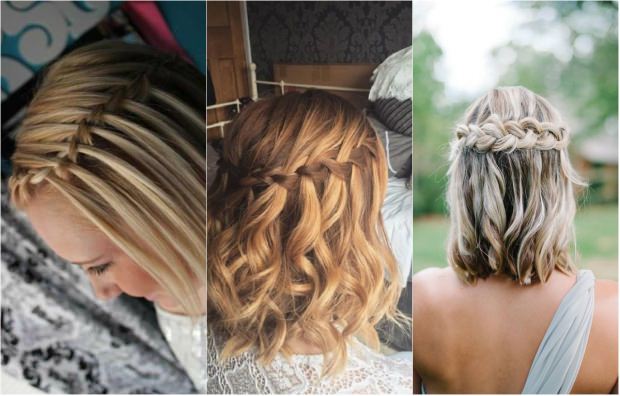 Örgülü Kısa Saç Modelleri