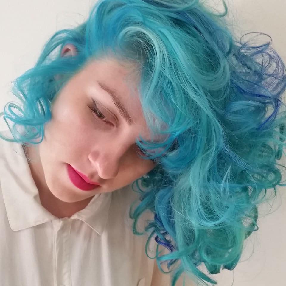 Turkuaz Mavi Saç Tonu